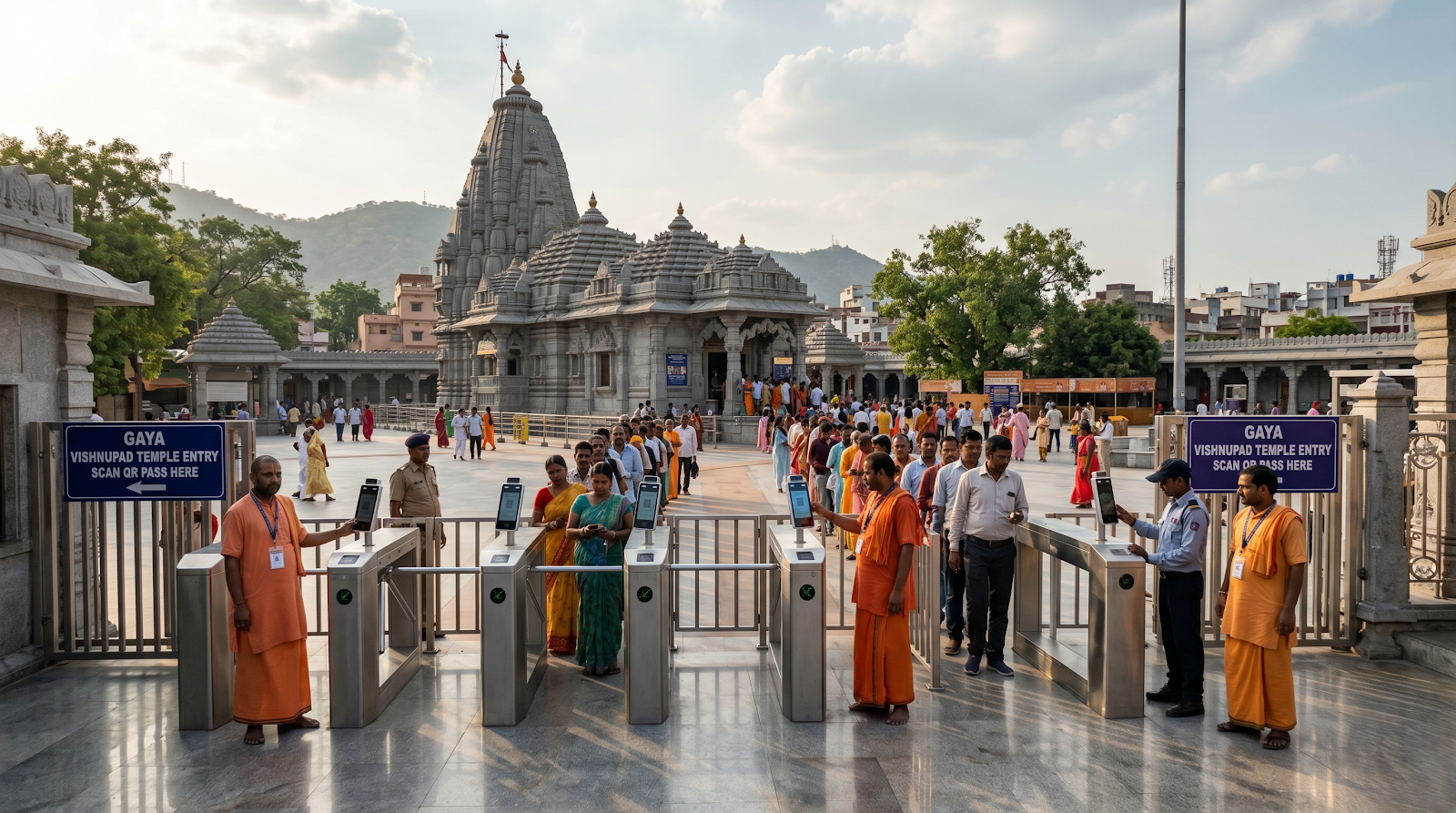 गयाजी विष्णुपद दर्शन अलर्ट: मंदिर परिसर सुरक्षा कोड लागू, यजमान रखें इन 5 बातों का ध्यान!
